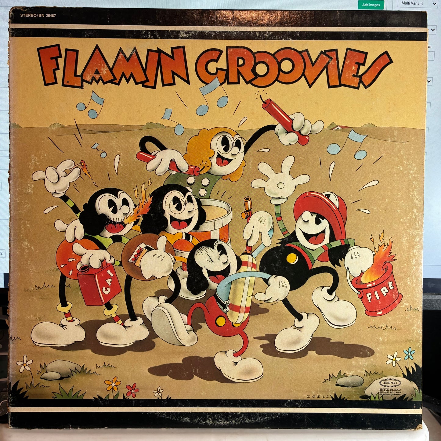 The Flamin' Groovies - Supersnazz (VINYL) | Excellent (EX) Very Good Plus (VG+) - ROCK / USED *EXCELLENT*