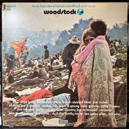 Woodstock - Music From The Original Soundtrack And More (3x VINYL) | Excellent (EX) Very Good Plus (VG+) - ROCK / USED *EXCELLENT*