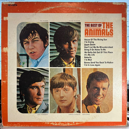 The Best Of The Animals (VINYL) | Excellent (EX) Very Good Plus (VG+) - ROCK / USED *EXCELLENT*