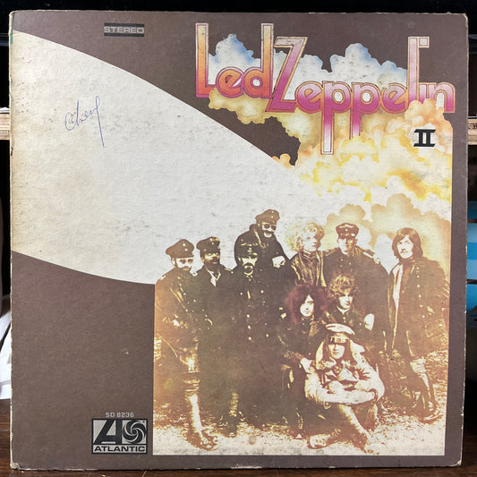 Led Zeppelin II (VINYL - RL PR CUT) | Fair (F) Good Plus (G+) - ROCK / USED *FAIR*