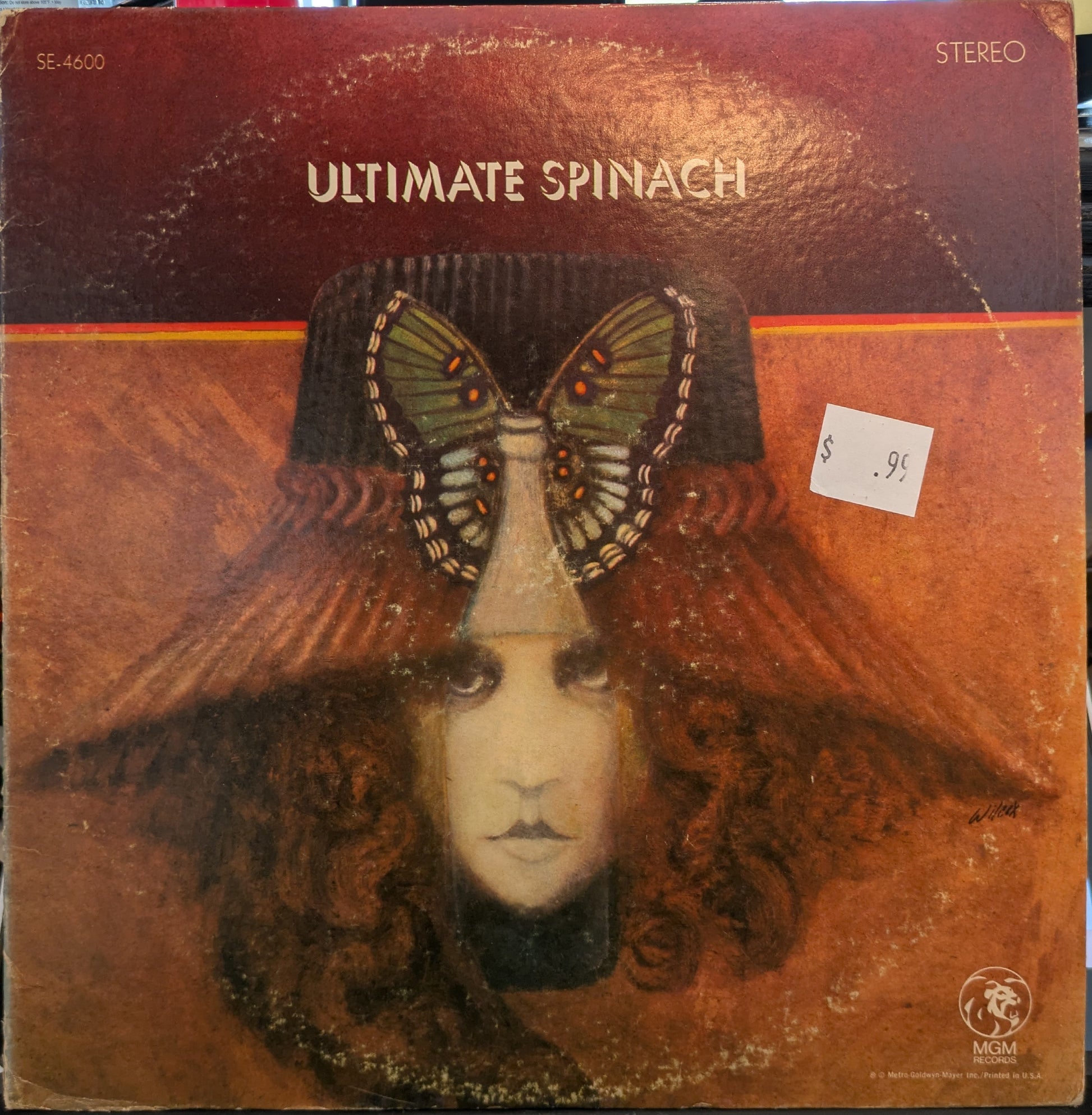 Ultimate Spinach (VINYL) | Good Plus (G+) Very Good (VG) - ROCK / USED *GOOD+*