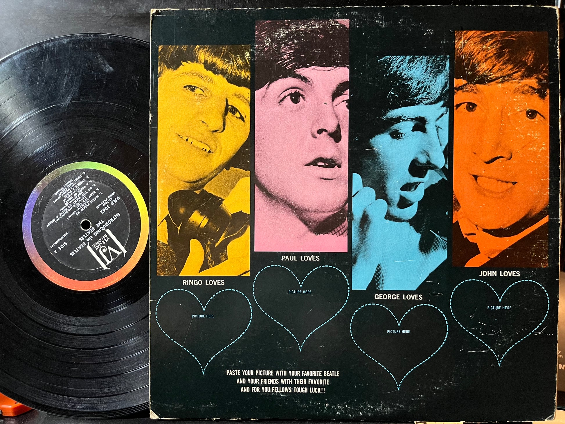 The Beatles - Songs, Pictures And Stories Of The Fabulous Beatles (VINYL) | Good Plus (G+) Very Good Plus (VG+) - ROCK / USED *GOOD+*