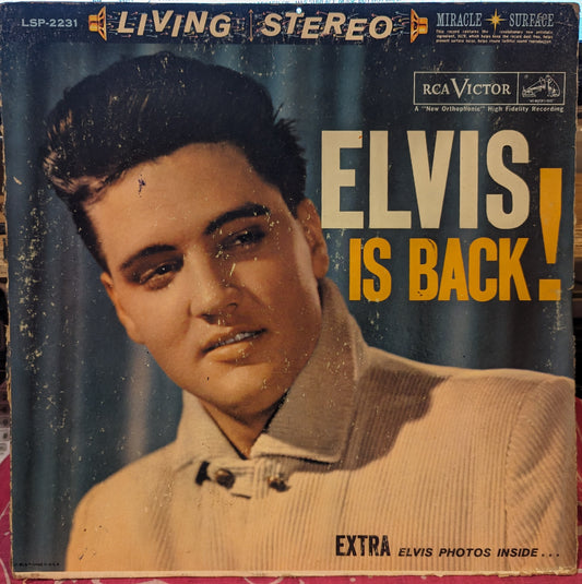 Elvis Presley - Elvis Is Back! *ROCKAWAY* | Good Plus (G+) Good Plus (G+) - ROCK / USED *GOOD+*
