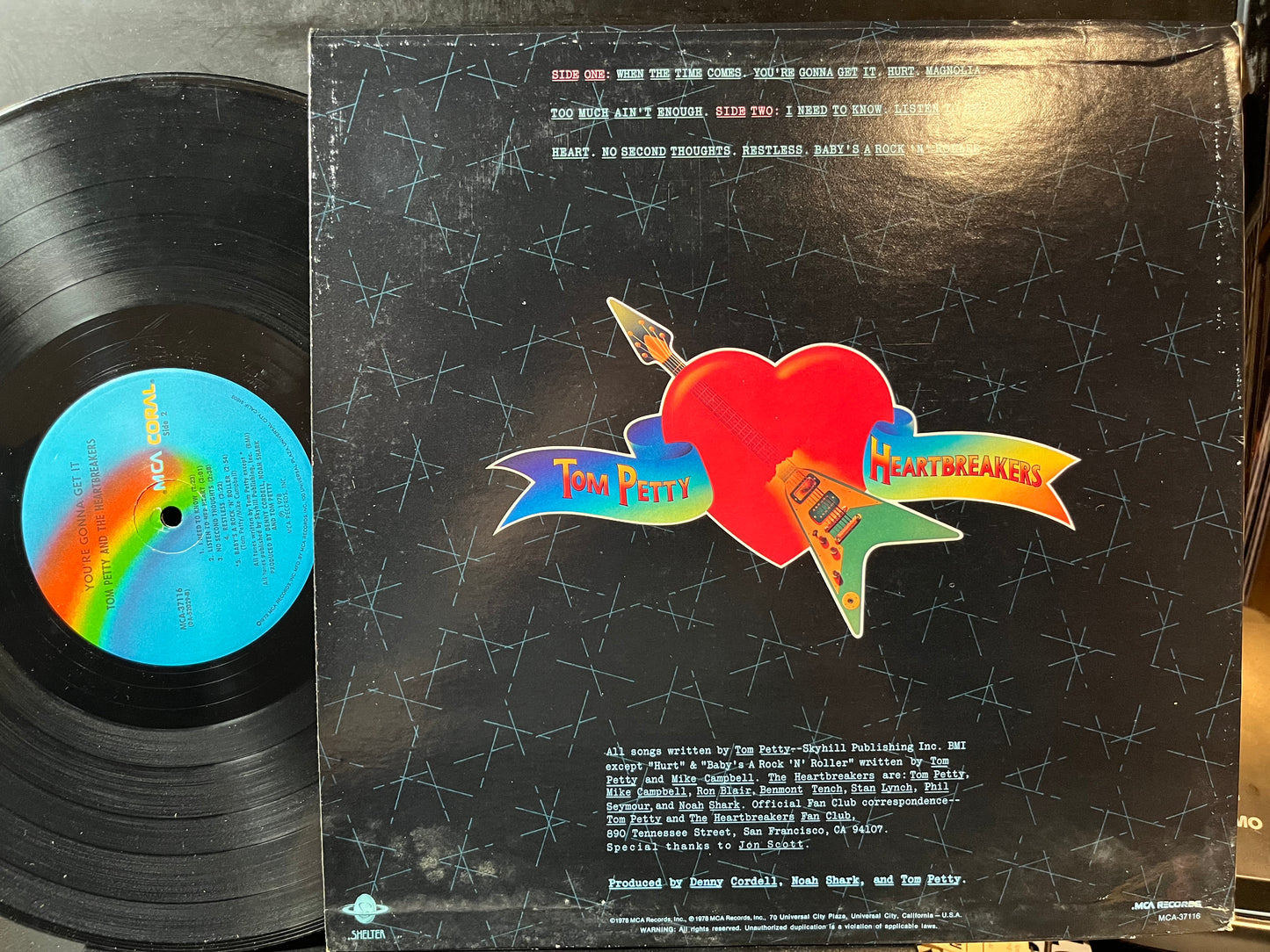 Tom Petty And The Heartbreakers - You're Gonna Get It! (VINYL) | Near Mint (NM or M-) Very Good Plus (VG+) - ROCK / USED *NEAR MIN-*
