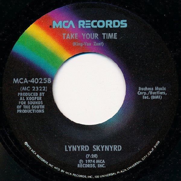 Lynyrd Skynyrd Sweet Home Alabama 7" Near Mint (NM or M-) Excellent (EX)