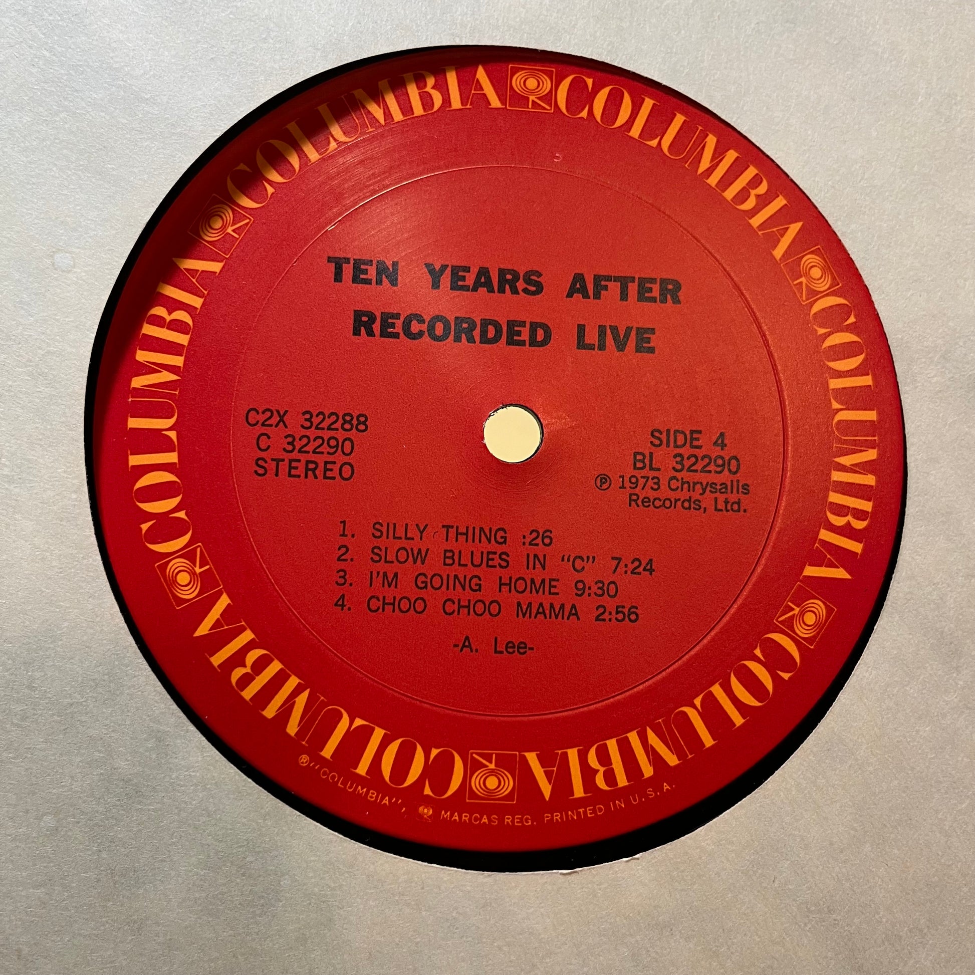 Ten Years After - Recorded Live (VINYL 2xLP COLUMBIA C 32290 1973) | USED Near Mint- (NM-) Very Good Plus (VG+) - ROCK / USED *NEAR MINT-*