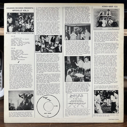 Hipsville Vol. 3 (VINYL) | Near Mint- (NM-) Excellent (EX) - ROCK / USED *NEAR MINT-*