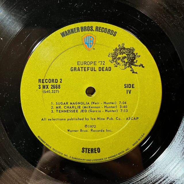 その他 3discs LP Grateful Dead Europe 72 P50702W WARNER BROS /00920 Grateful Dead – Europe '72 – 3 x Vinyl (Tri-Fold, 50th Anniversary