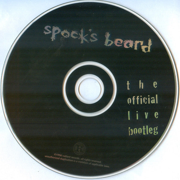 The Official Live Bootleg (CD) | Near Mint- (NM-) Near Mint- (NM-) - ROCK / USED *NEAR MINT-*