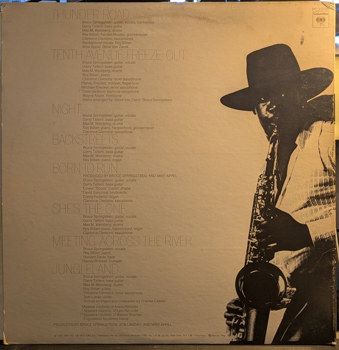 Born To Run (VINYL) | Near Mint (NM) Excellent (EX) - ROCK / USED *NEAR MINT-*