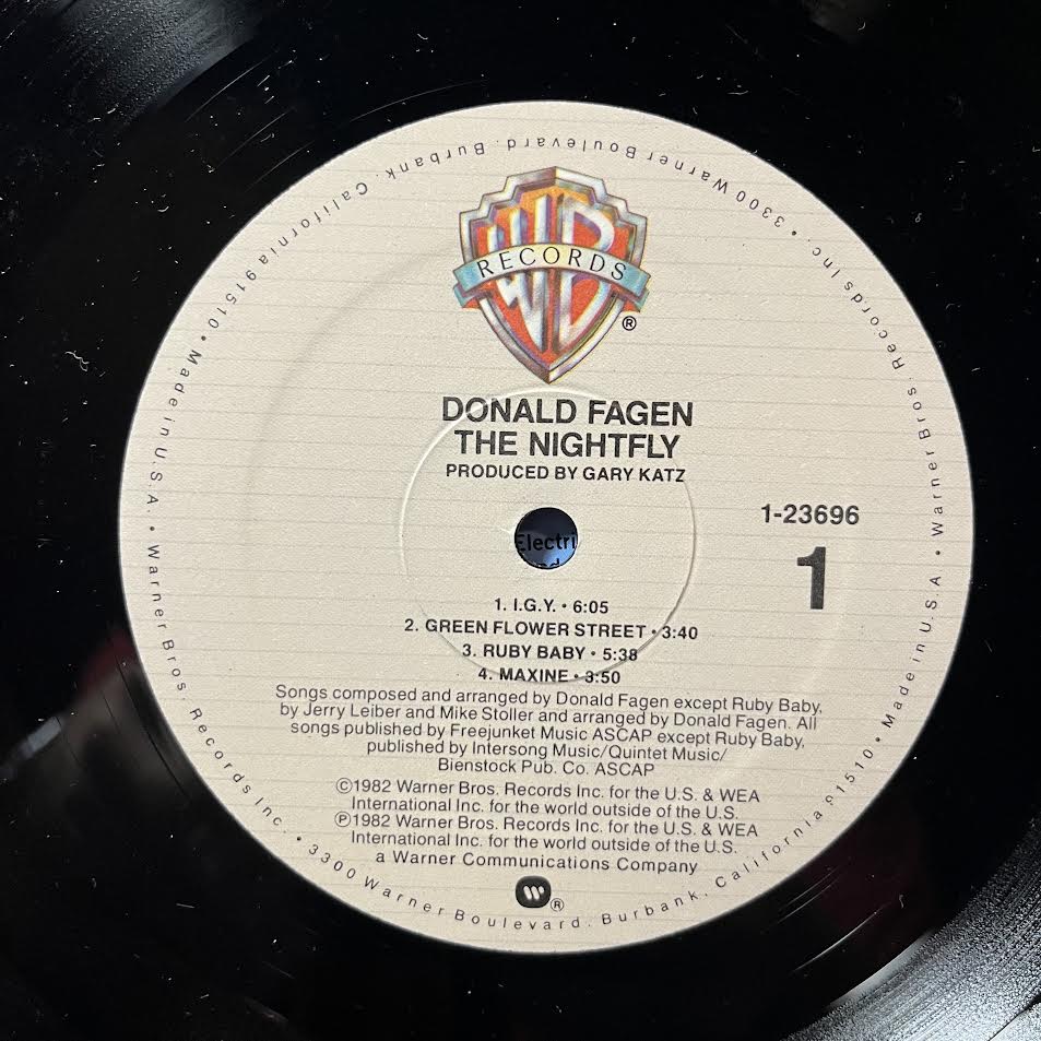 The Nightfly (VINYL) | Near Mint- (NM-) Excellent (EX) - ROCK / USED *NEAR MINT-*