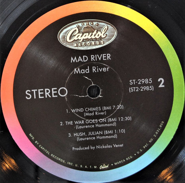 Mad River (VINYL) | Near Mint- (NM-) Near Mint (NM) - ROCK / USED *NEAR MINT-*