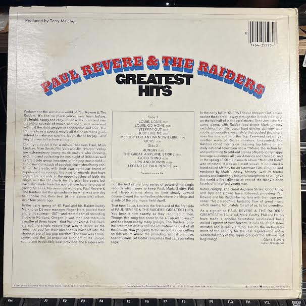 Greatest Hits (VINYL) | Near Mint (NM) Excellent (EX) - ROCK / USED *NEAR MINT-*