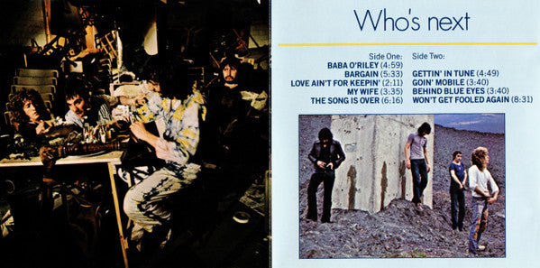 Who's Next (CD) | Near Mint- (NM-) Near Mint- (NM-) - ROCK / USED *NEAR MINT-*
