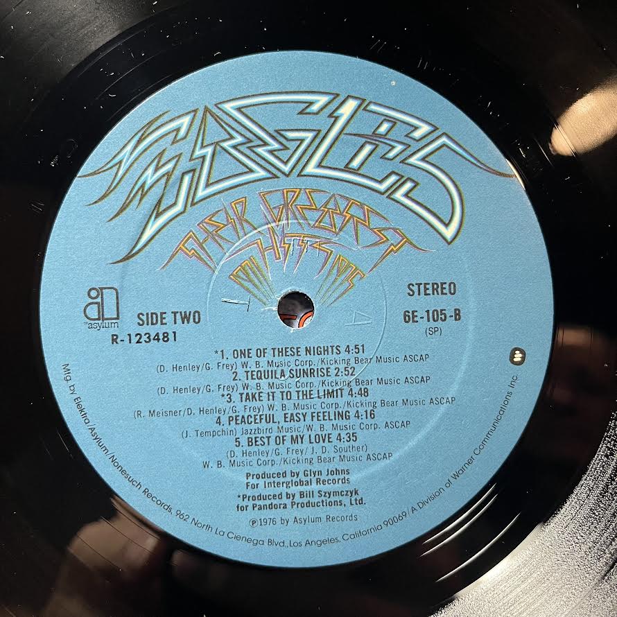 Their Greatest Hits 1971-1975 (VINYL) | Near Mint- (NM-) Very Good Plus (VG+) - ROCK / USED *NEAR MINT-*