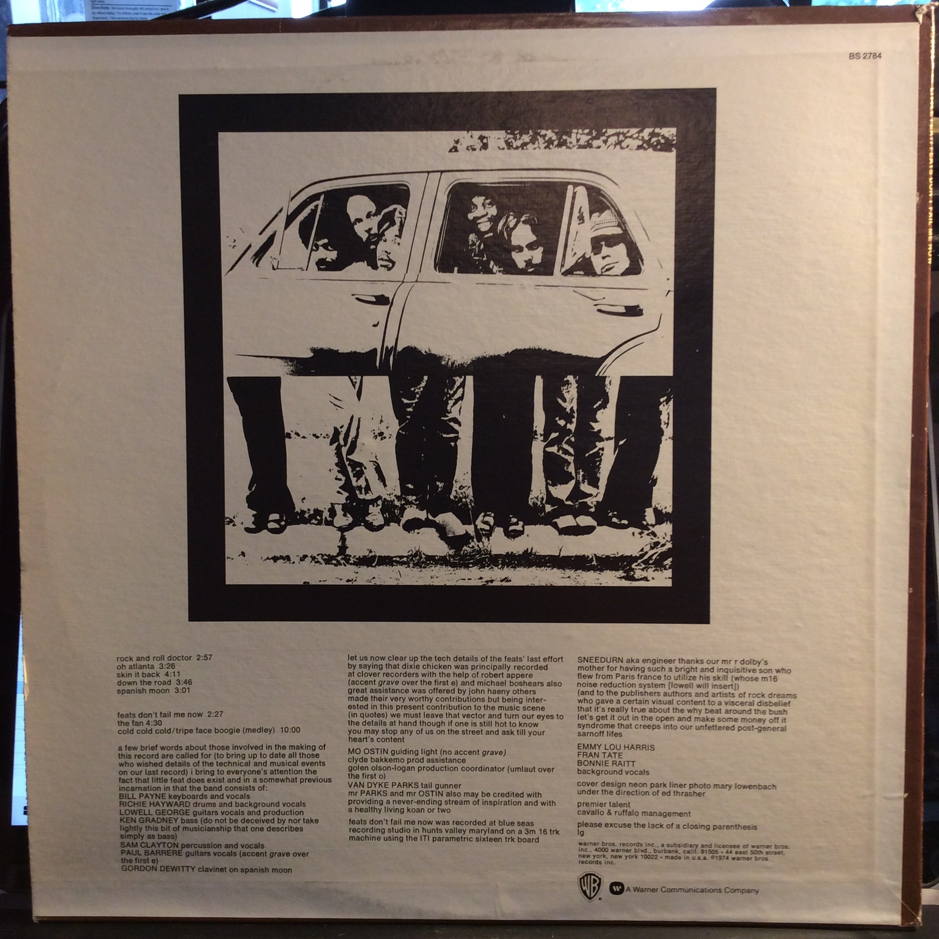 Feats Don't Fail Me Now (VINYL) | Near Mint- (NM-) Excellent+ (EX+) - ROCK / USED *NEAR MINT-*