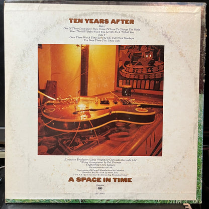 Ten Years After - A Space In Time (VINYL LP COLUMBIA KC 30801 1971) | USED Near Mint- (NM-) Very Good Plus (VG+) - ROCK / USED *NEAR MINT-*