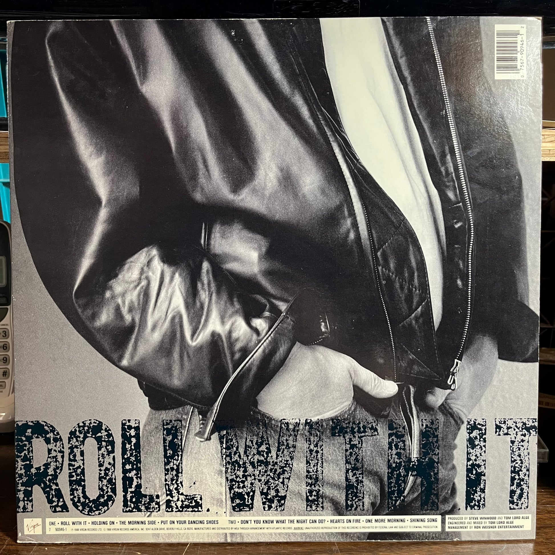 Roll With It (VINYL) | Near Mint- (NM-) Excellent+ (EX+) - ROCK / USED *NEAR MINT-*