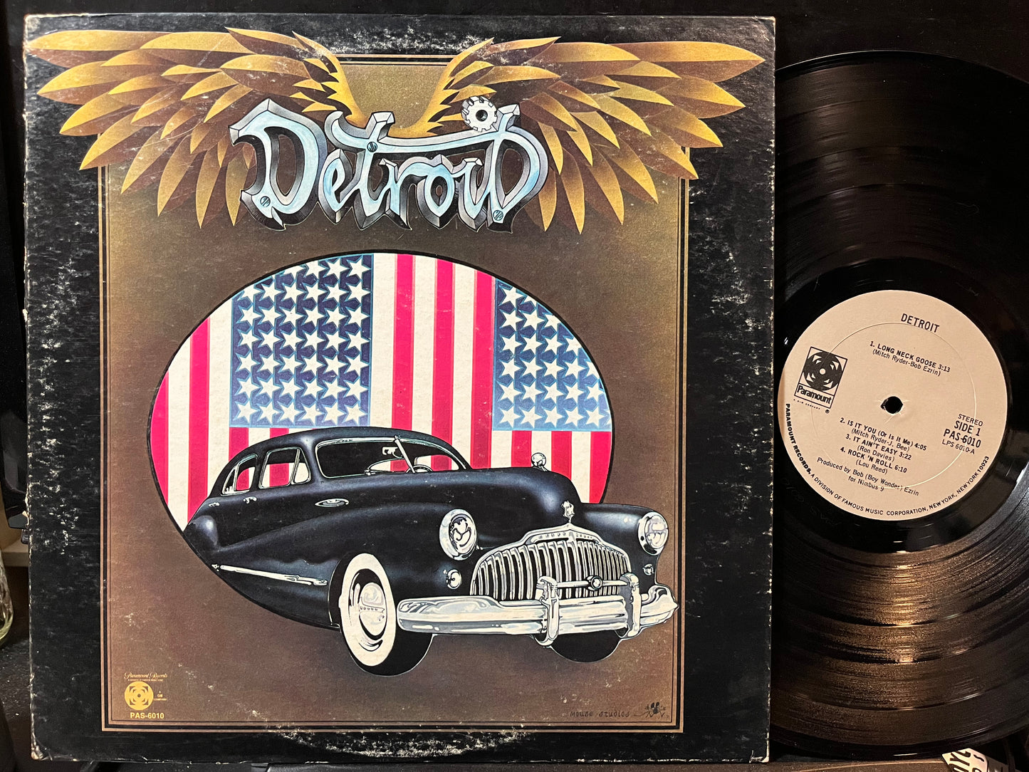 Detroit (2) - Detroit (VINYL) | Near Mint- (NM-) Very Good Plus (VG+) - ROCK / USED *NEAR MINT-*