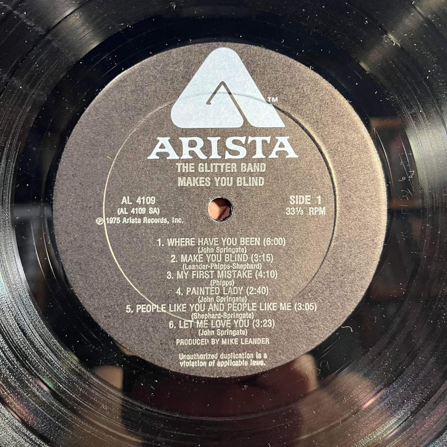 The Glitter Band - Makes You Blind *REPRESS* | Near Mint (NM) Excellent (EX) - ROCK / USED *NEAR MINT-*