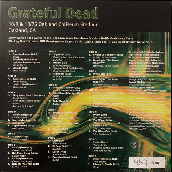 The Grateful Dead - Dick's Picks 33: 10/9 & 10/76 Oakland Coliseum Stadium, Oakland, CA (VINYL BOX SET) | USED - ROCK / USED *NEAR MINT+*