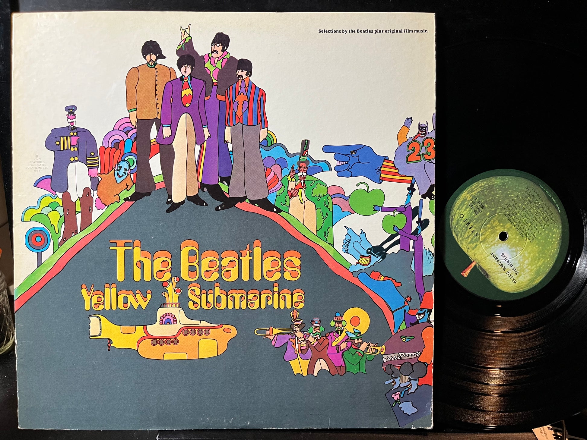 The Beatles - Yellow Submarine (VINYL) | Near Mint (NM or M-) Excellent+ (EX+) - ROCK / USED *NEAR MINT-*