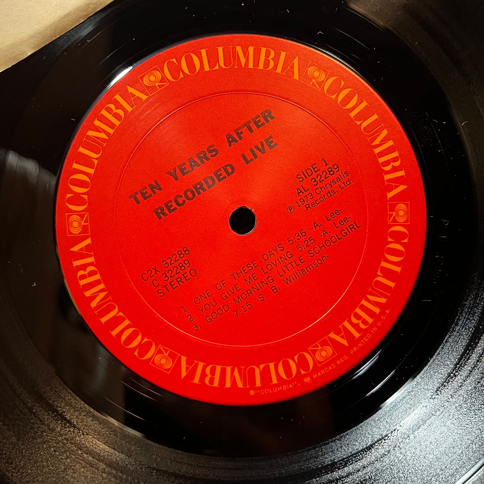 Ten Years After - Recorded Live (VINYL 2xLP COLUMBIA C 32290 1973) | USED Near Mint- (NM-) Very Good Plus (VG+) - ROCK / USED *NEAR MINT-*