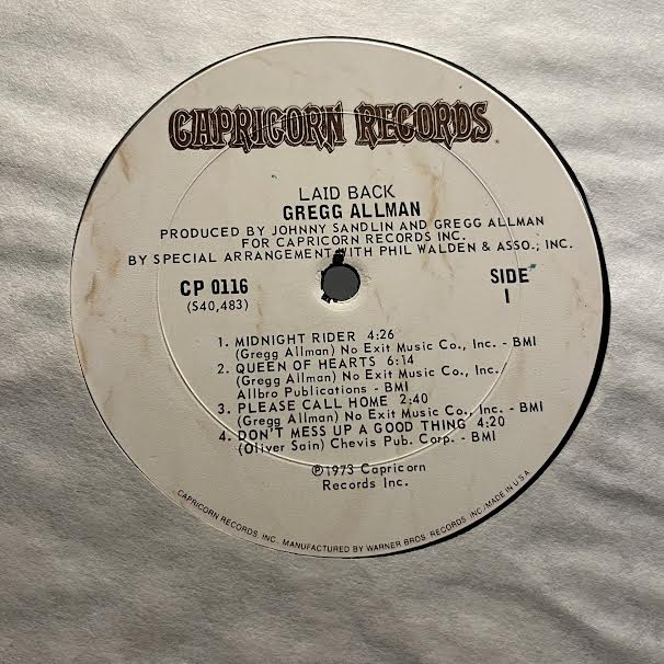 Laid Back (VINYL) | Near Mint (NM) Excellent+ (EX+) - ROCK / USED *NEAR MINT-*