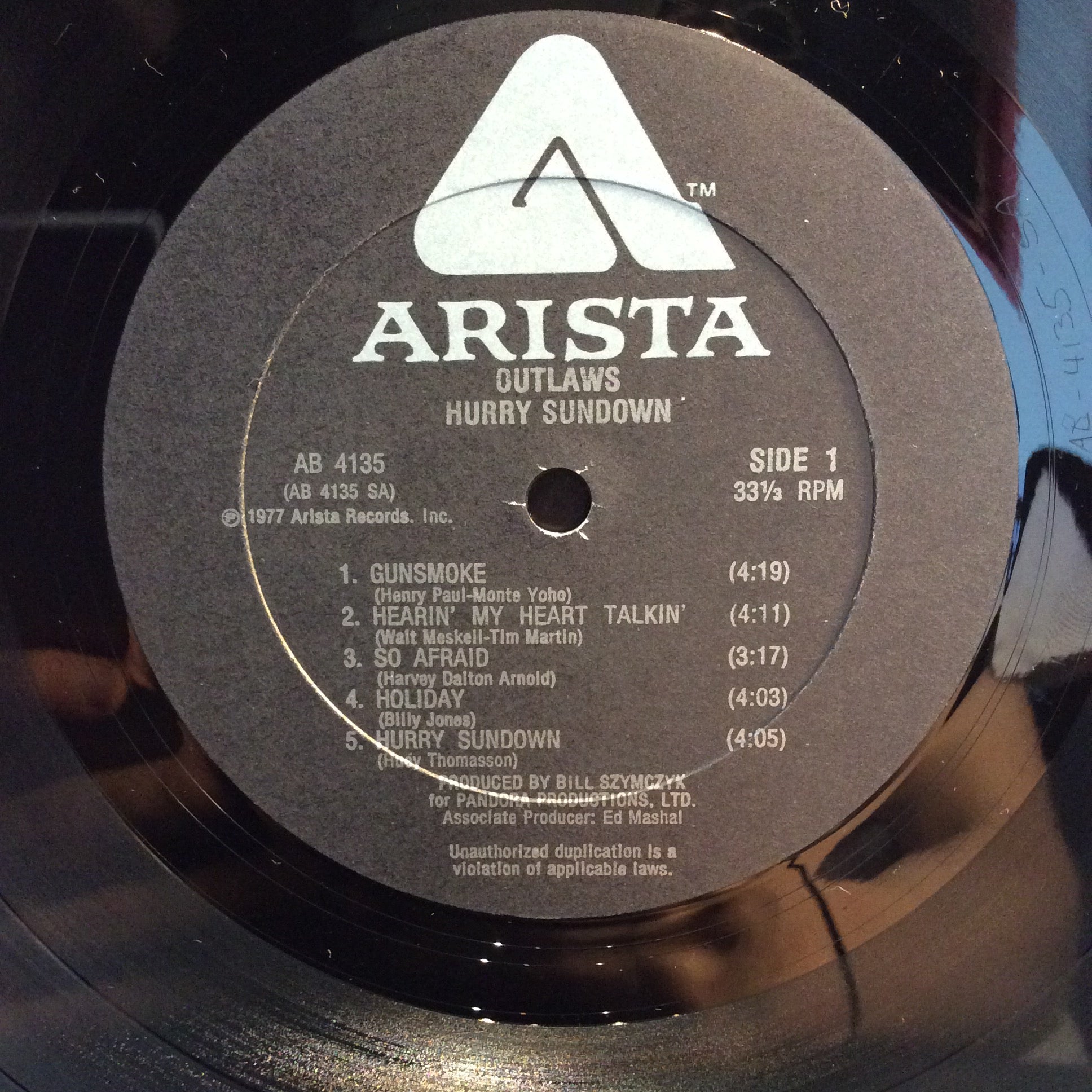 Hurry Sundown (VINYL) | Near Mint- (NM-) Excellent (EX) - ROCK / USED *NEAR MINT-*