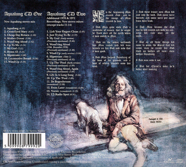 Jethro Tull - Aqualung | Near Mint (NM) Near Mint (NM) - ROCK / USED *NEAR MINT* CD