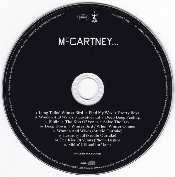 Paul McCartney McCartney III CD Near Mint (NM or M-) Near Mint (NM or M-)
