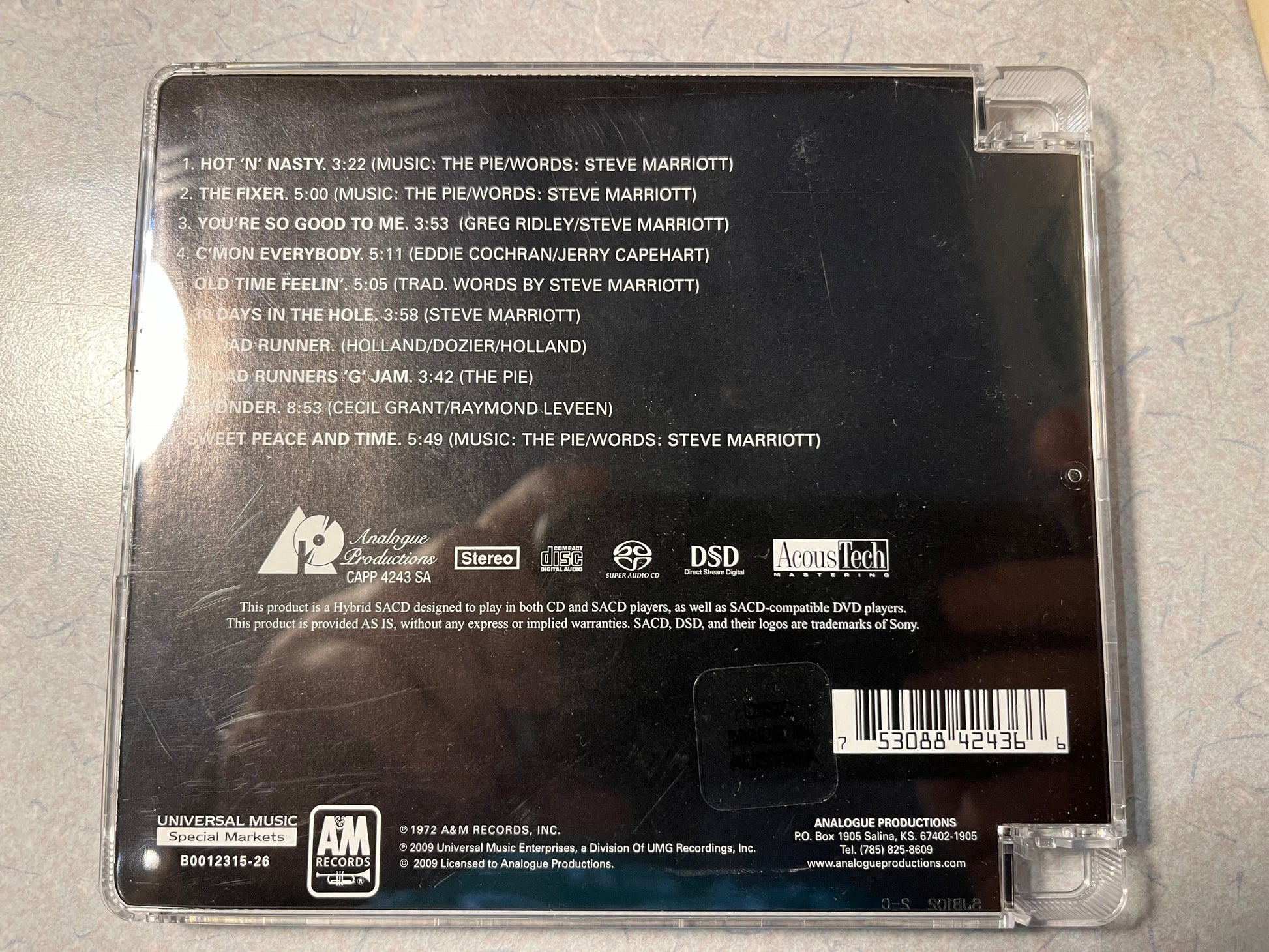 Humble Pie - Smokin' | Near Mint (NM) Near Mint (NM) - ROCK / USED *NEAR MINT* SACD