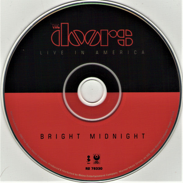 The Doors - Bright Midnight: Live In America (CD) | Mint (M) Mint (M) - ROCK / USED *NEAR MINT*