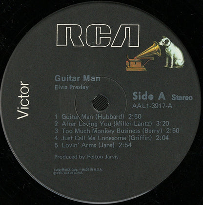 Elvis Presley - Guitar Man *INDIANAPOLIS* | Near Mint (NM) Near Mint (NM) - ROCK / USED *NEAR MINT*