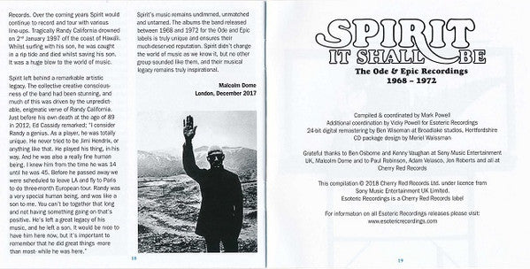 It Shall Be: The Ode & Epic Recordings 1968-1972 *5XCD BOX* | Excellent (EX) Near Mint (NM)