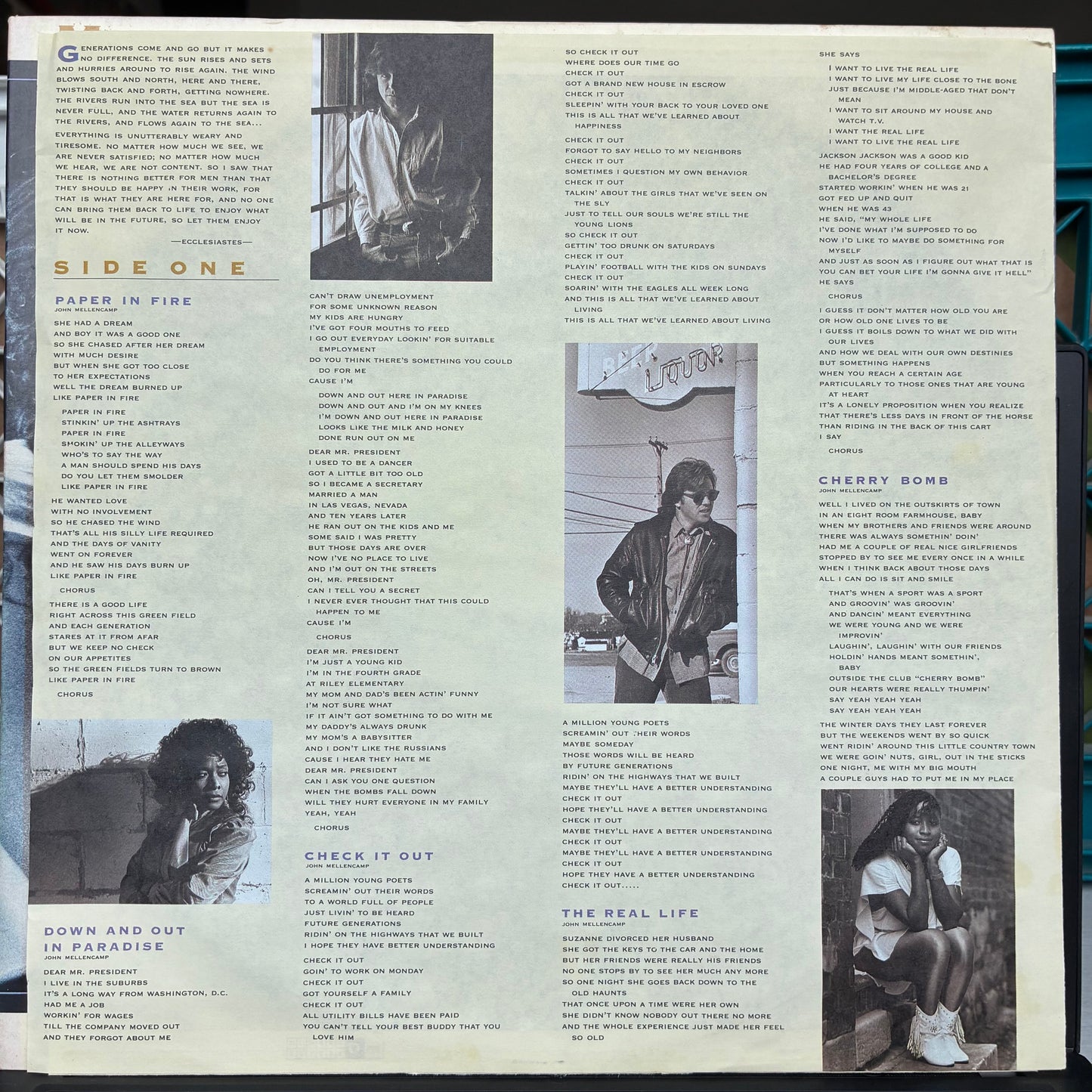 John Cougar Mellencamp - The Lonesome Jubilee (VINYL LP) | - ROCK / USED *NEAR MINT*