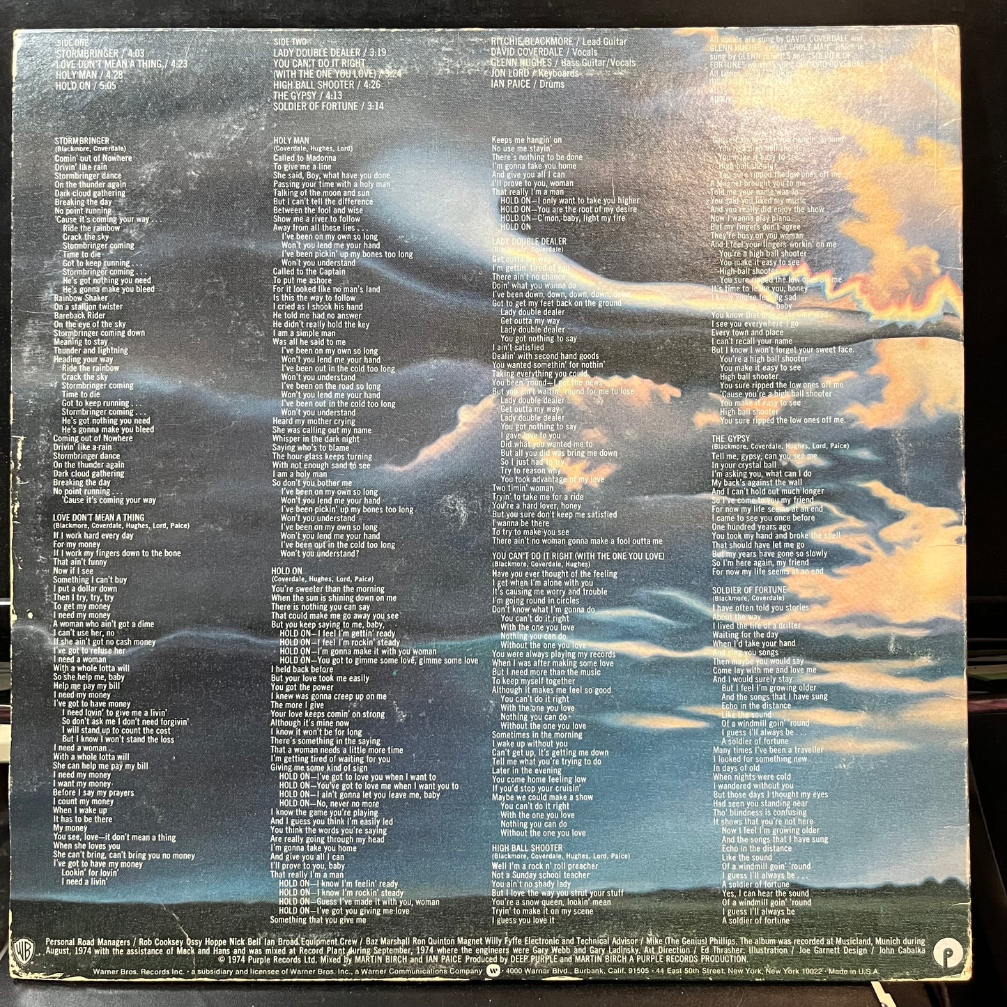 Deep Purple - Stormbringer (VINYL LP) | USED - ROCK / USED *NEAR MINT*
