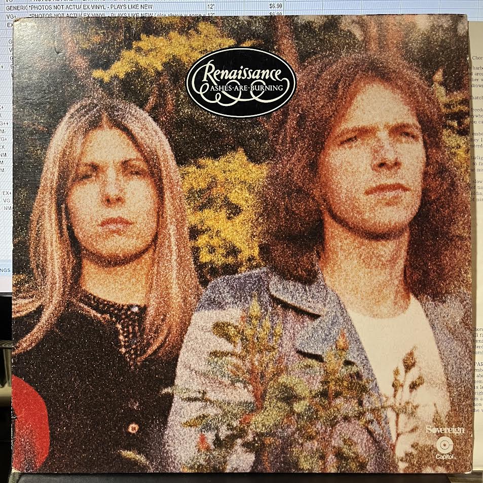 Ashes Are Burning (VINYL) | Near Mint (NM or M-) Near Mint (NM or M-) - ROCK / USED *NEAR MINT*