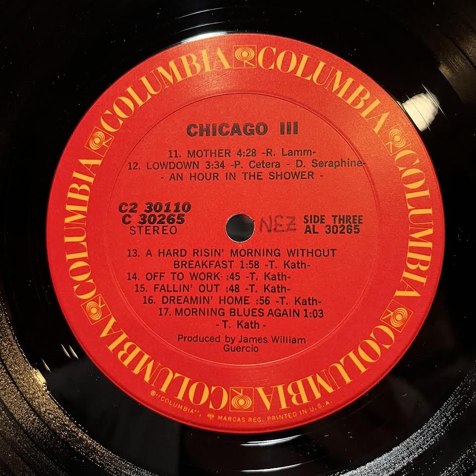 Chicago III (VINYL) | Near Mint (NM) Excellent (EX) - ROCK / USED *NEAR MINT*