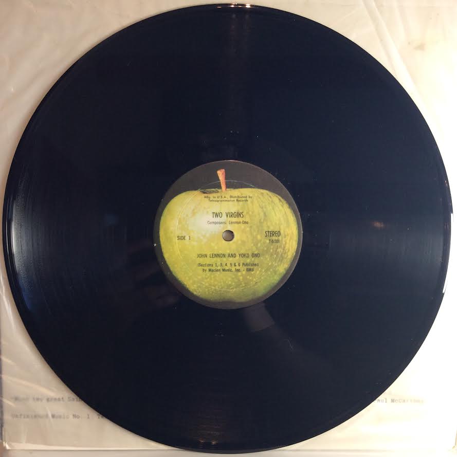 Unfinished Music No. 1: Two Virgins (VINYL) | Near Mint (NM) Excellent+ (EX+) - ROCK / USED *NEAR MINT*