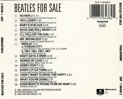 The Beatles - Beatles For Sale *CD-GERMANY* | Near Mint (NM) Near Mint (NM) - ROCK / USED *NEAR MINT*