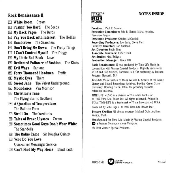 Various - Classic Rock - Rock Renaissance II *CD* | Near Mint (NM) Near Mint (NM) - ROCK / USED *NEAR MINT*