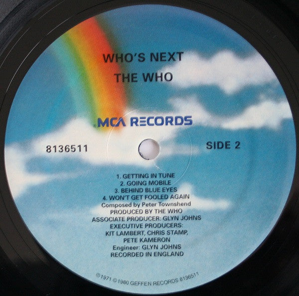 Who's Next (VINYL) | - ROCK / USED *NEAR MINT*
