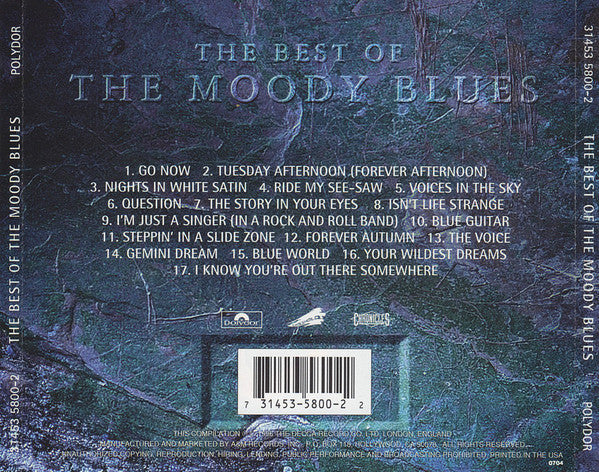 The Best Of The Moody Blues (CD) | Near Mint (NM) Near Mint (NM) - ROCK / USED *NEAR MINT*