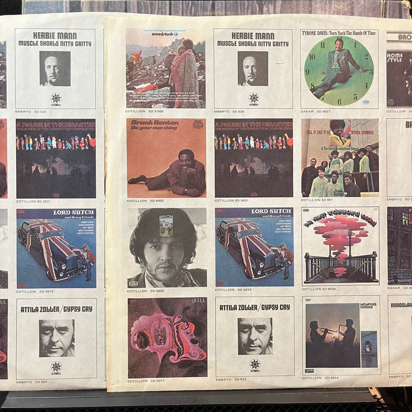 Various - Woodstock Two (VINYL 2xLP COTILLION SD 2-400 1971) | Near Mint (NM or M-) Very Good (VG) - ROCK / USED *NEAR MINT*