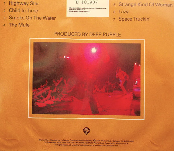 Made In Japan (CD) | Near Mint (NM) Near Mint (NM) - ROCK / USED *NEAR MINT*