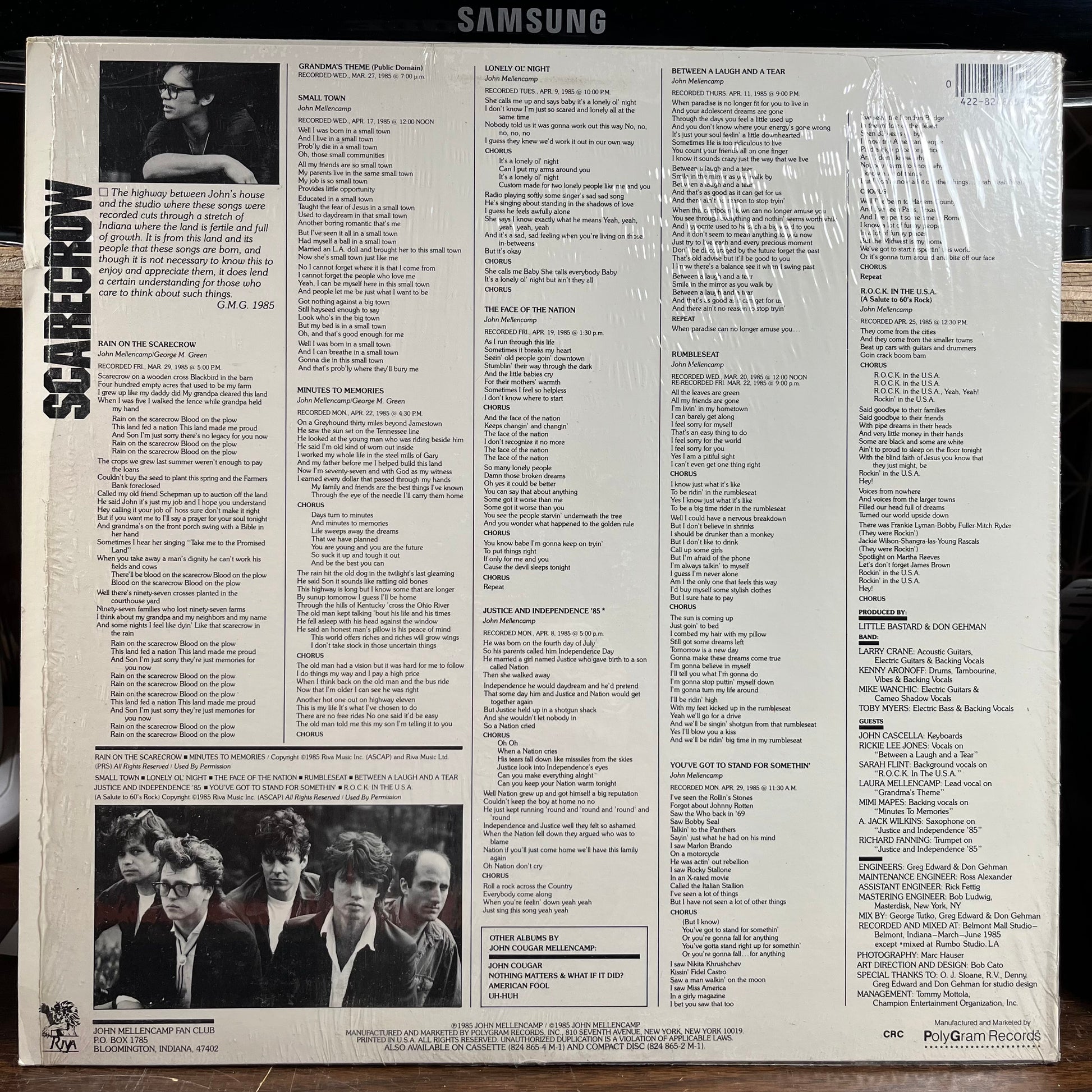 Scarecrow (VINYL) | Near Mint (NM) Near Mint (NM) - ROCK / USED *NEAR MINT*