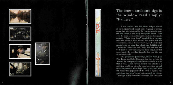 Led Zeppelin - The Soundtrack From The Film "The Song Remains The Same" (2xCD Swan Song ‎– R2 328252) | USED Near Mint (NM or M-) Excellent (EX) - ROCK / USED *NEAR MINT*