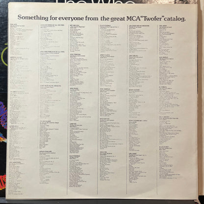 The Who - A Quick One (Happy Jack) / The Who Sell Out (VINYL 2xLP MCA MCA2-4067) | USED - ROCK / USED *NEAR MINT*