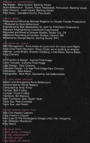 Extreme (2) - Extreme II: Pornograffitti *CASSETTE* | Near Mint (NM) Near Mint (NM) - ROCK / USED *NEAR MINT*